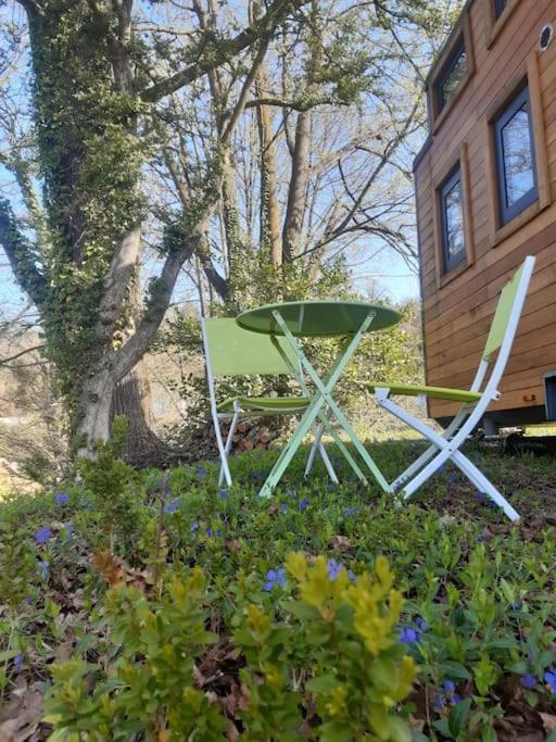 Micro Maison Bois / Tiny House Au Calme Crest Buitenkant foto