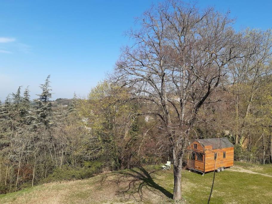 Micro Maison Bois / Tiny House Au Calme Crest Buitenkant foto